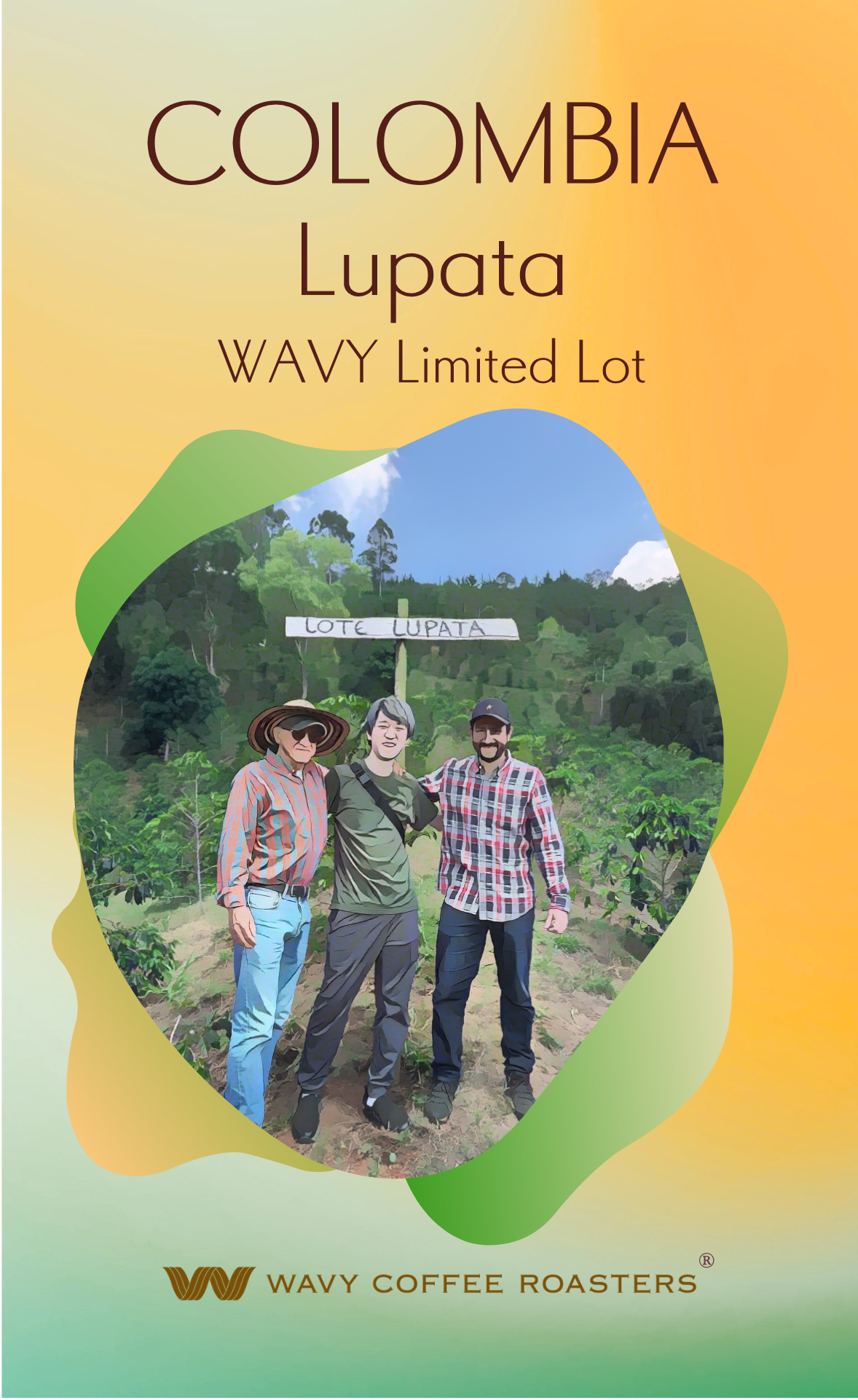 【NEW!!】Colombia Lupata WAVY Limited Lot
